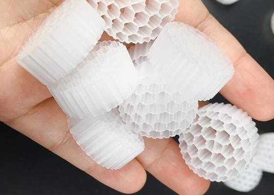 kopen Pe38 25*4mm Hdpe Mbbr Bio Filter Media Safty Bewegend Bed Grote Oppervlakte online manufacture
