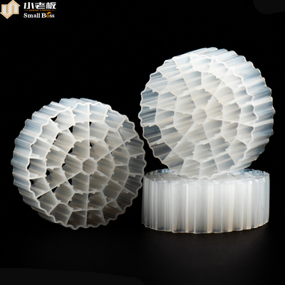kopen Grote specifieke oppervlakte PE37 zwevende filtermedia voor afvalwaterzuivering online manufacture