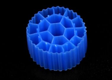kopen Vrouwelijke HDPE zwevende filtermedia Plastic Biomedia 25 mm x 10 mm online manufacture