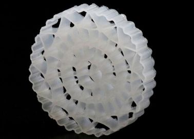kopen HDPE-Kaldnes-filtermedium voor vijvers Biocellen MBBR-technologie online manufacture