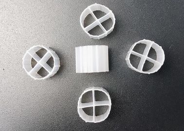 kopen Aquacultuur Visserij MBBR Biofiltermedia 12*9mm Hdpe Witte Bioballs Sbr Proces online manufacture
