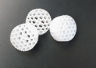 kopen Druppelend Bio filter witte kleur MBBR BIO MEDIA FAB CARRIER 25*10MM 38 KAMERS afvalwaterbehandeling online manufacture