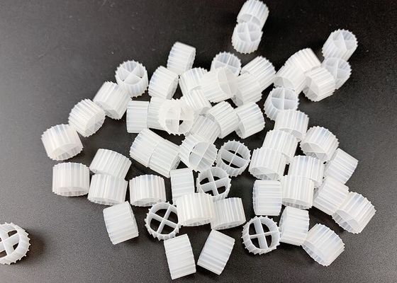 kopen 11*7mm Natuurlijke kleur en maagdelijk HDPE materiaal MBBR Biofilm drager online manufacture