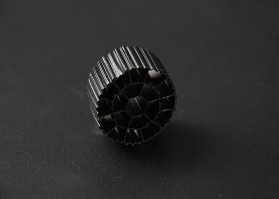 kopen Zwarte kleur 25*12 mm Mbbr Biofiltermedium HDPE-materiaal online manufacture