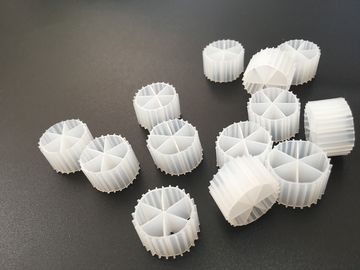 KLB04 MBBR Bio Media / Hdpe Filter Media Witte kleur, levensduur 20 jaar