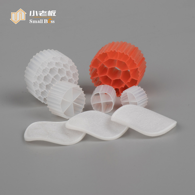 PE38 PE plastic materiaal FDA audit 800m2/m3 mbbr biofilter drager