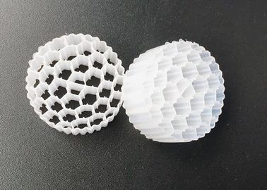 Plastic Bio MBBR Waterbehandeling FAB / Druppelfilter Verpakking Drijvend medium 25*12mm