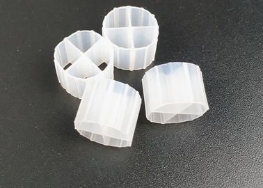 Virgin HDPE MBBR Filtermedia Aquacultuur Biofilter Superdecarburizatie Voor Ras Visserij Aquacultuur