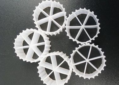 16 mm x 10 mm Hydrofiele zwevende filter media Virgin HDPE materiaal MBBR