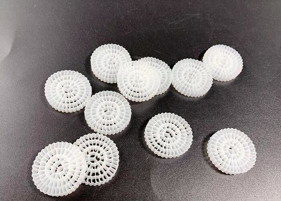 Verplaatsbaar bed Biofilmreactor MBBR Filtermedia Super-dekarbonisatie Eco-vriendelijk
