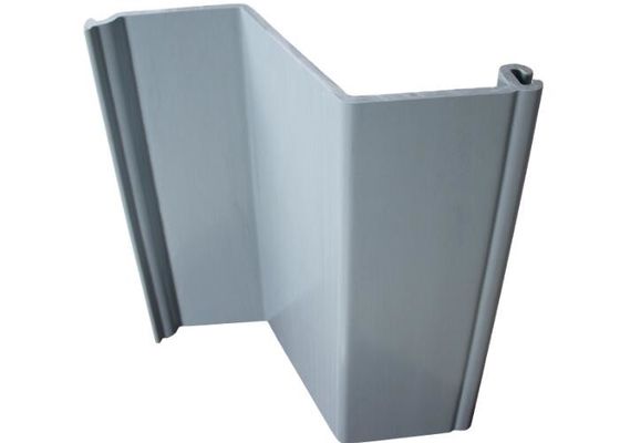 Grijze kleur vinyl PVC plaat stapel aangepast Z-type extrusie