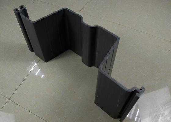 Recycled Plastic PVC Plaat Stapel Voor Water Controle Oplossing Grijze kleur
