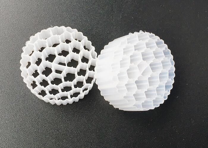 Activecell Biotube MBBR Plastic Filter Media Wit Kleur 800m2/M3