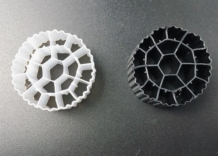 Actieve celproces Witkleur HDPE Plastic MBBR Media Voor SBR's