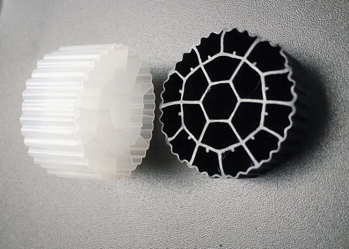 Actieve celproces Witkleur HDPE Plastic MBBR Media Voor SBR's