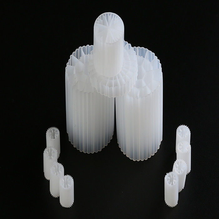 Lange levensduur MBBR Filtermedia 4 gaten Milieuvriendelijk