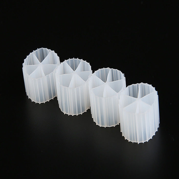16 mm x 10 mm Hydrofiele zwevende filter media Virgin HDPE materiaal MBBR