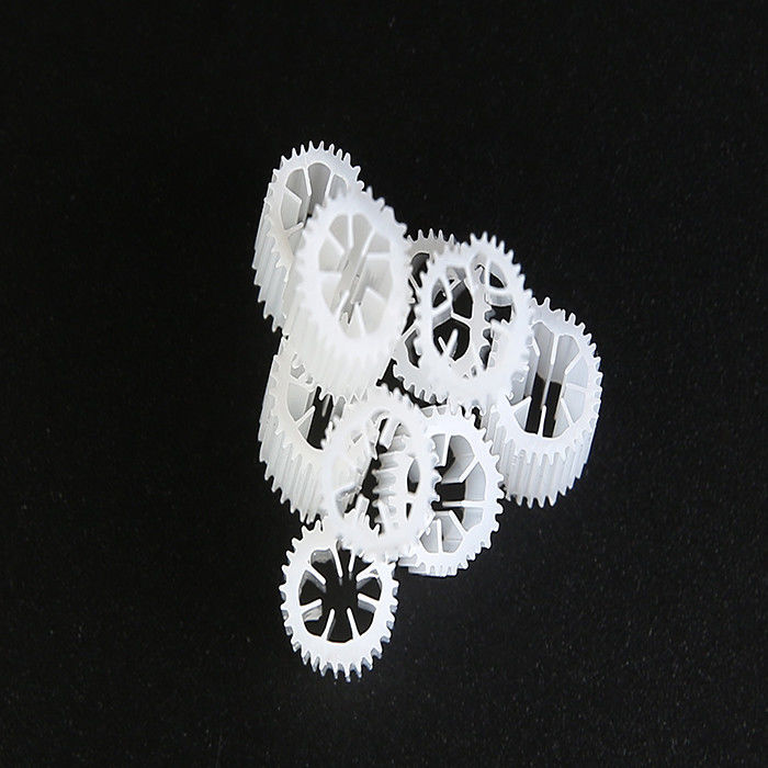 Zeven gaten Biocell Filter Media HIPS witte kleur Materiaal Plastic Zinken Filter Media Voor zwembad