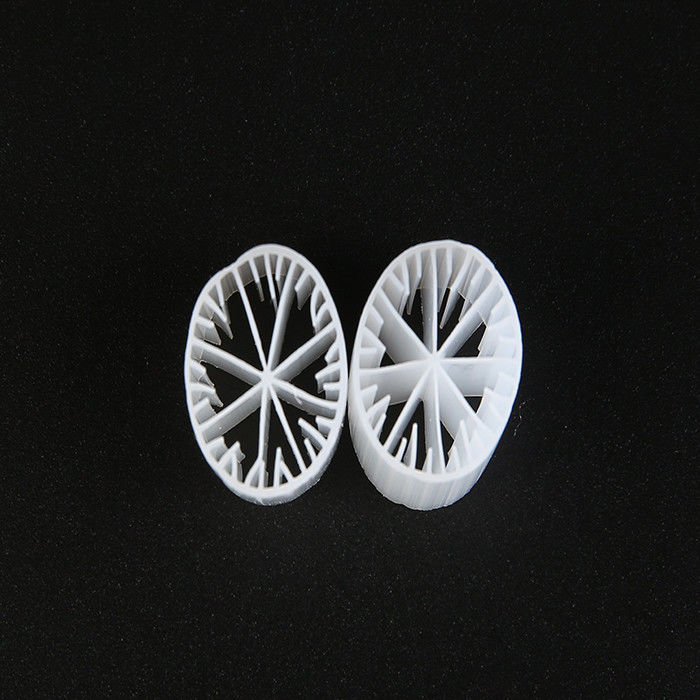 Vrouwelijk HDPE-materiaal MBBR Bio Media Wit kleur 15*15mm Grootte Voor afvalwater