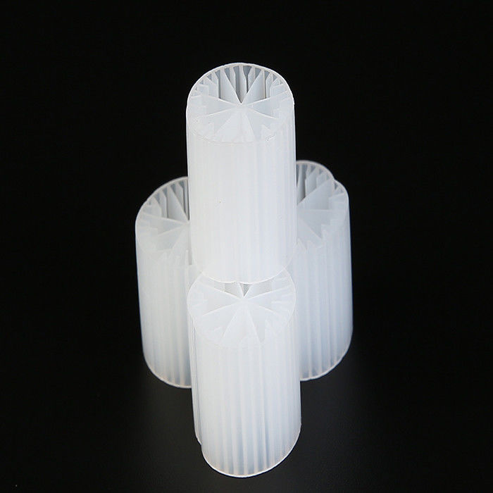 HDPE Filter Media Floating Filter Media MBBR Witte kleur 15 mm x 15 mm