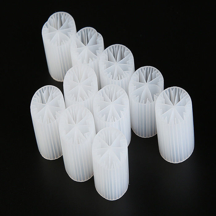 Vissenpoel maagdelijk HDPE Biocell Filter Media Witte kleur Goed oppervlak