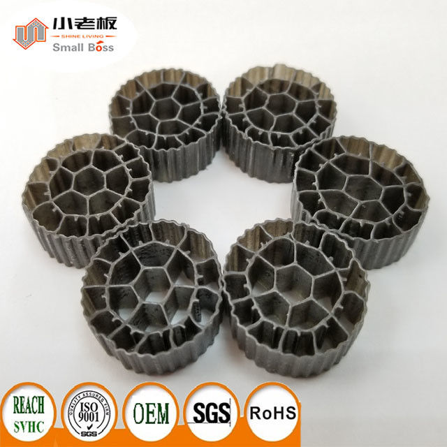 witte hdpe-aquariumfilter, plastic verpakkingsproducten voor waterbehandeling