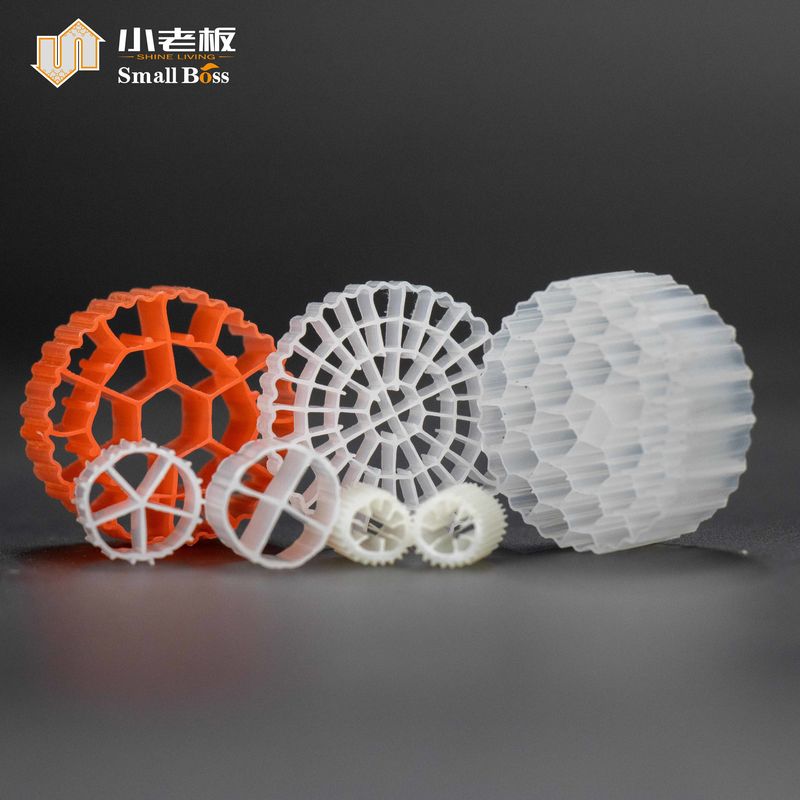 PE38 HDPE Plastic Mbbr Biofiltermedia voor waterbehandeling