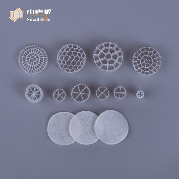 107 kg/cbm Mbbr Biofilter Media Membraan Biofilm Reactor Voor Biologische Media
