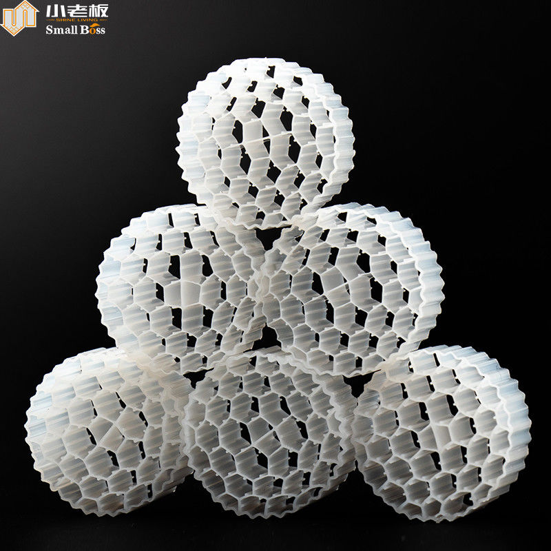 PE38 Filtermedium Lagere energieverbruik Mbbr Drijvende biomassa drager