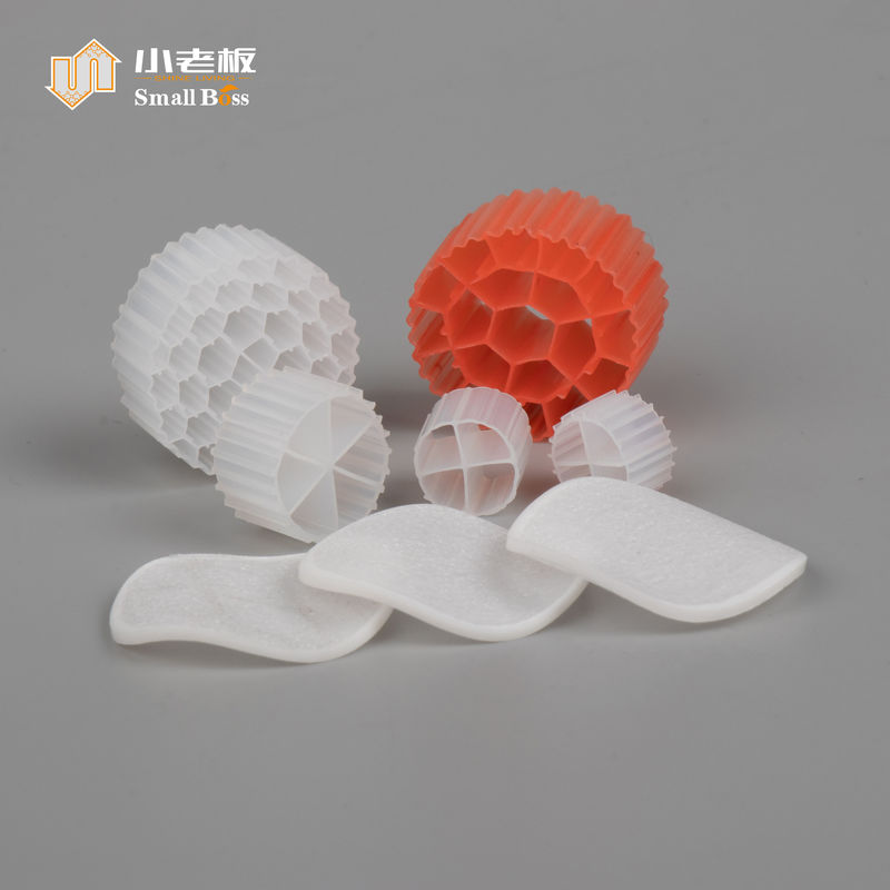 Afvalzuiveringsinstallatie Mbbr Biobollen Filtermedia Mbbr Plastic Waterzuiveringsdrager Mbbr