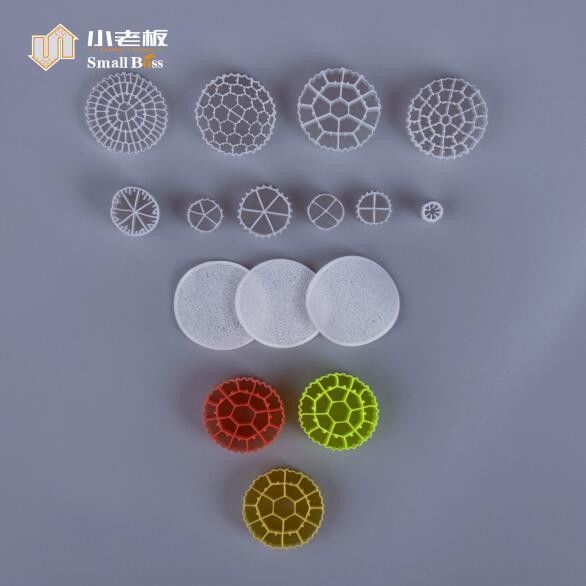 25*10mm FDA 800M2/M3 BIOCELL biotube zwevende drager mbbr filter