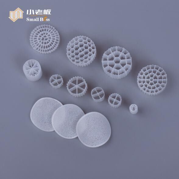 25*10mm FDA 800M2/M3 BIOCELL biotube zwevende drager mbbr filter