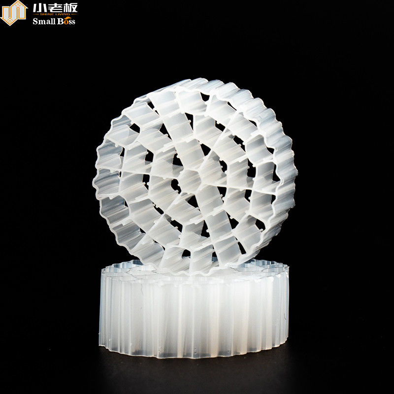 Grote specifieke oppervlakte PE37 zwevende filtermedia voor afvalwaterzuivering