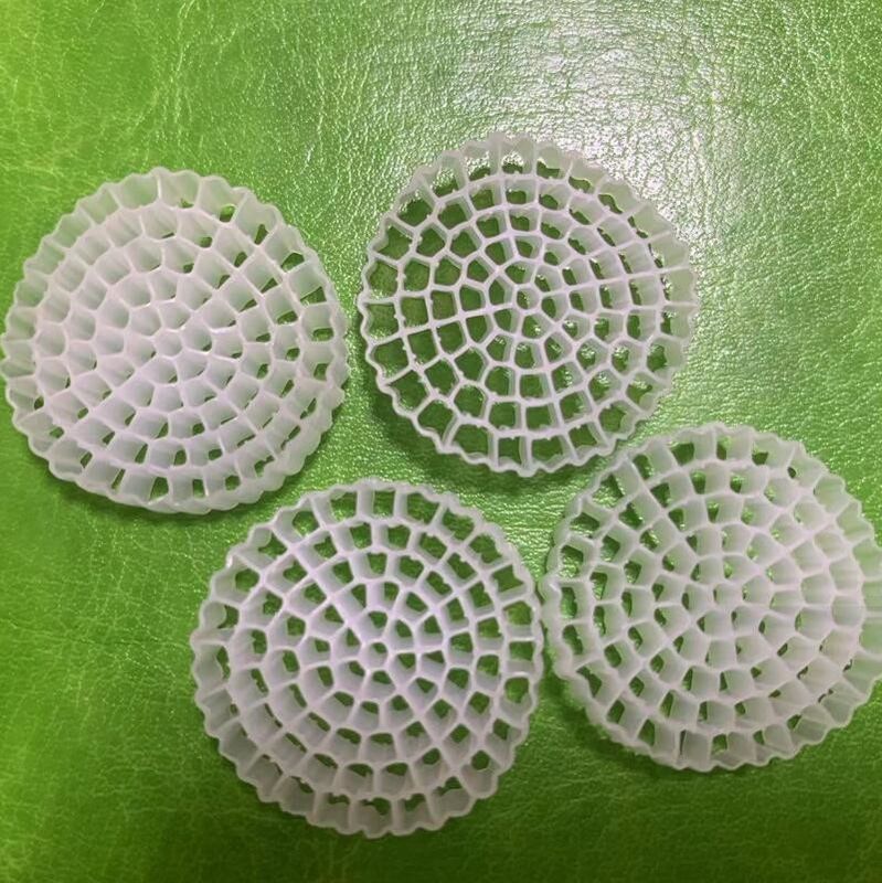 PE79S 1600m2/m3 Drijvende drager MBBR Filtermedia voor afvalwaterzuivering