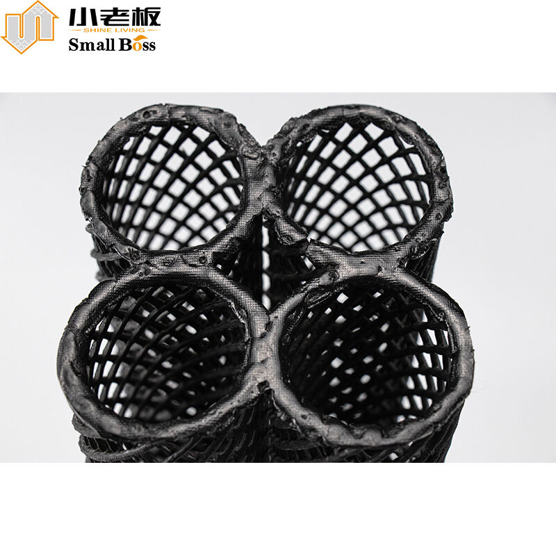 Het gestructureerde filtermedia Aquarium van Eco structureerde drijvend de media van Tuinkoi pond MBBR bio-blok D50mm