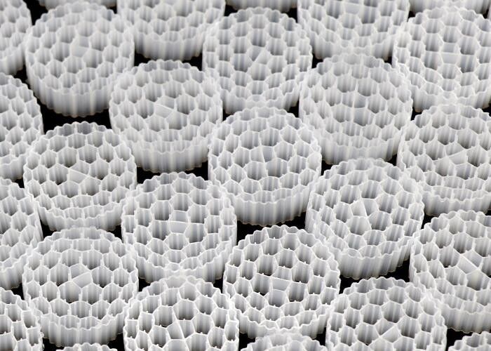 China Factory New Mould Bio Media Aquaculture HDPE MBBR Bio Filter Media Biomassa Drager Drijvende media