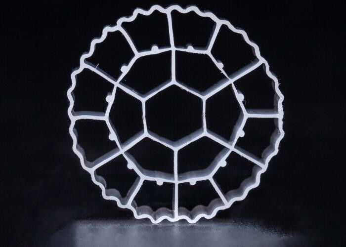 Biologische Biobollen Filtermedium Mbbr Aanpasbaar gewicht