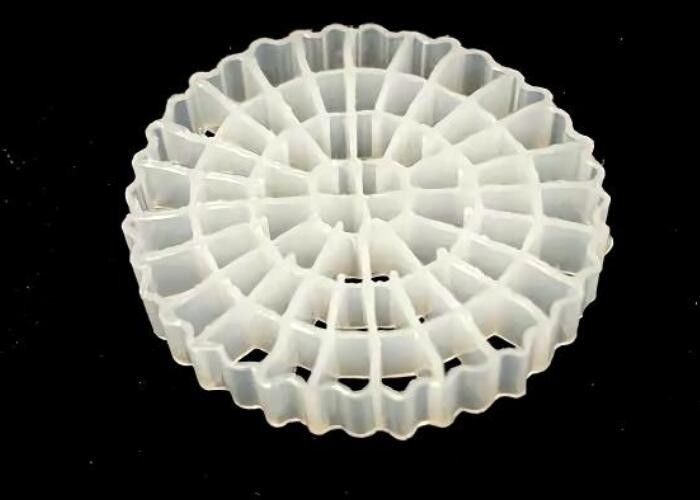 25*4mm Grootte Bewegende media Filter Afvoerbehandeling MBBR Bio Media K5