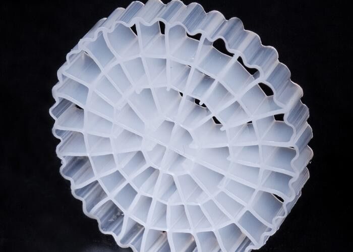25*4mm Grootte Bewegende media Filter Afvoerbehandeling MBBR Bio Media K5