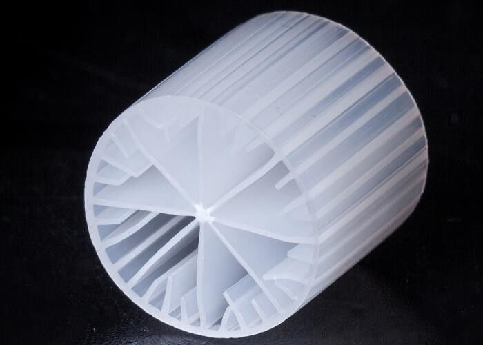 Virgin HDPE materiaal MBBR biopipe Filter media voor anaërobe tank 15*15mm Grootte