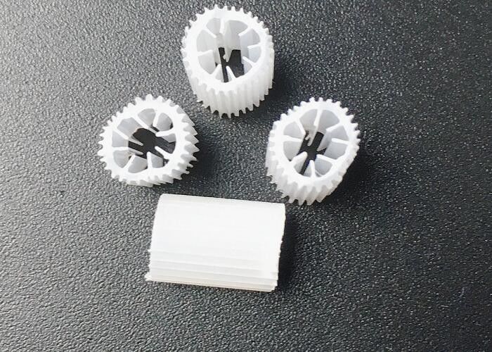 Aërobe tank K3 Bio Media MBBR Media Verhuisbed Biologisch filter 5*10mm Witte kleur