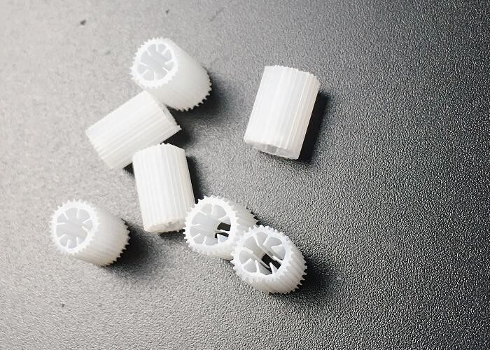 Plastic Media MBBR Filter K1 Verplaatsbaar Bed Filter Verbetering van de waterkwaliteit