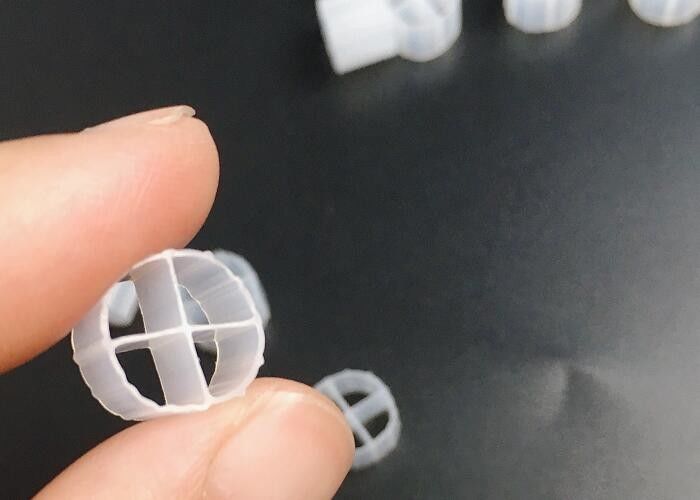 HIPS Witte Kleur Plastic Biofilter Bed 12 * 9mm Grootte