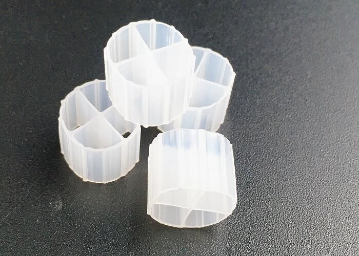 Vissen vijver waterbehandeling MBBR Carrier Bio Filter Media In witte kleur
