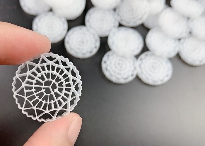 100% maagdelijk HDPE FDA Safty White Nature Color MBBR Filter Media