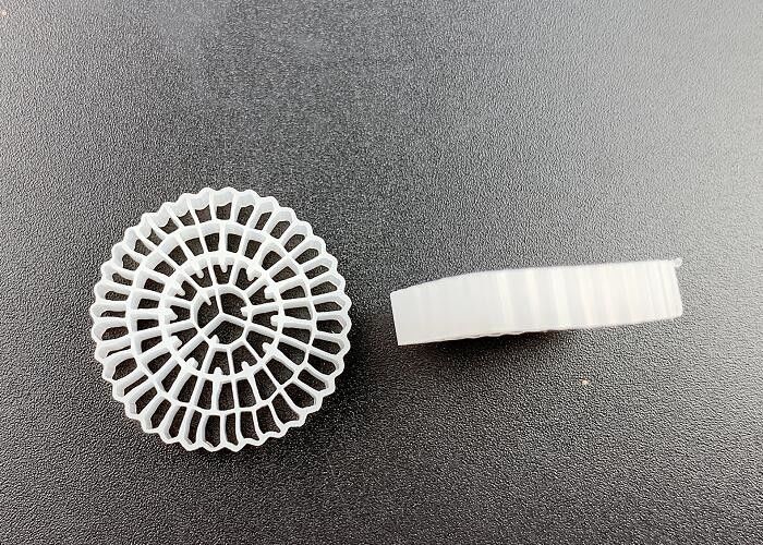 Kaldnes K5 FDA Veiligheid Actieve Biofilm Hangende Snelle Mbbr Bio Filter Media