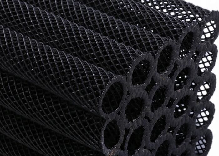 Bioblok Hdpe Plastic Piping Media Voor waterbehandeling Zwarte kleur Warm Voor aquacultuur