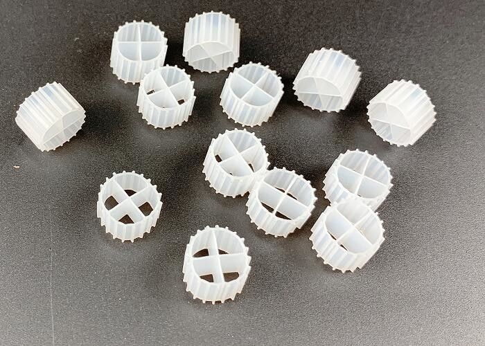 MBBR Wit HDPE IFAS Biologisch filtermedium 1000m2/m3