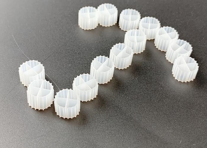 11*7mm MBBR Bio Balls Filter Media Grote oppervlakte