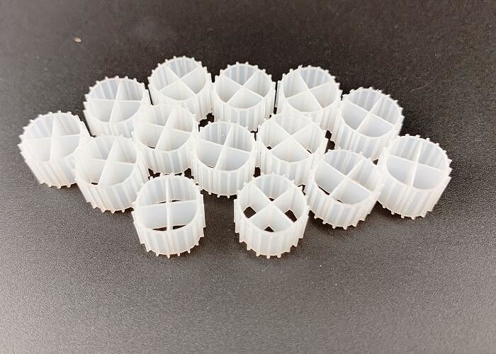 11*7mm MBBR Bio Balls Filter Media Grote oppervlakte